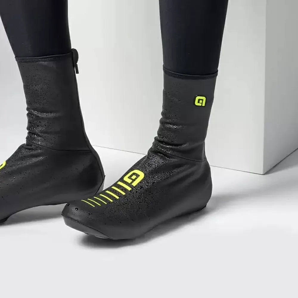 Antbačiai Alé Rain 2.0 // dydis: XL (EU 45-47), 4°C / 12°C (juoda/fluorescentinė)