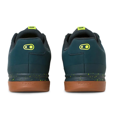 Batai Crankbrothers Mallet Lace Splatter // dydis: 43.5, MTB/Enduro (tamsiai žalia - Petrol/Lime)