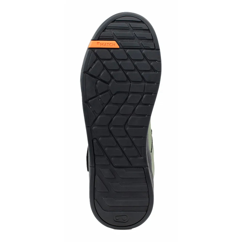Batai Crankbrothers Stamp Speedlace MTB + Straps // dydis: 39, MTB, be "Match" plokštelės (juoda/žalia)