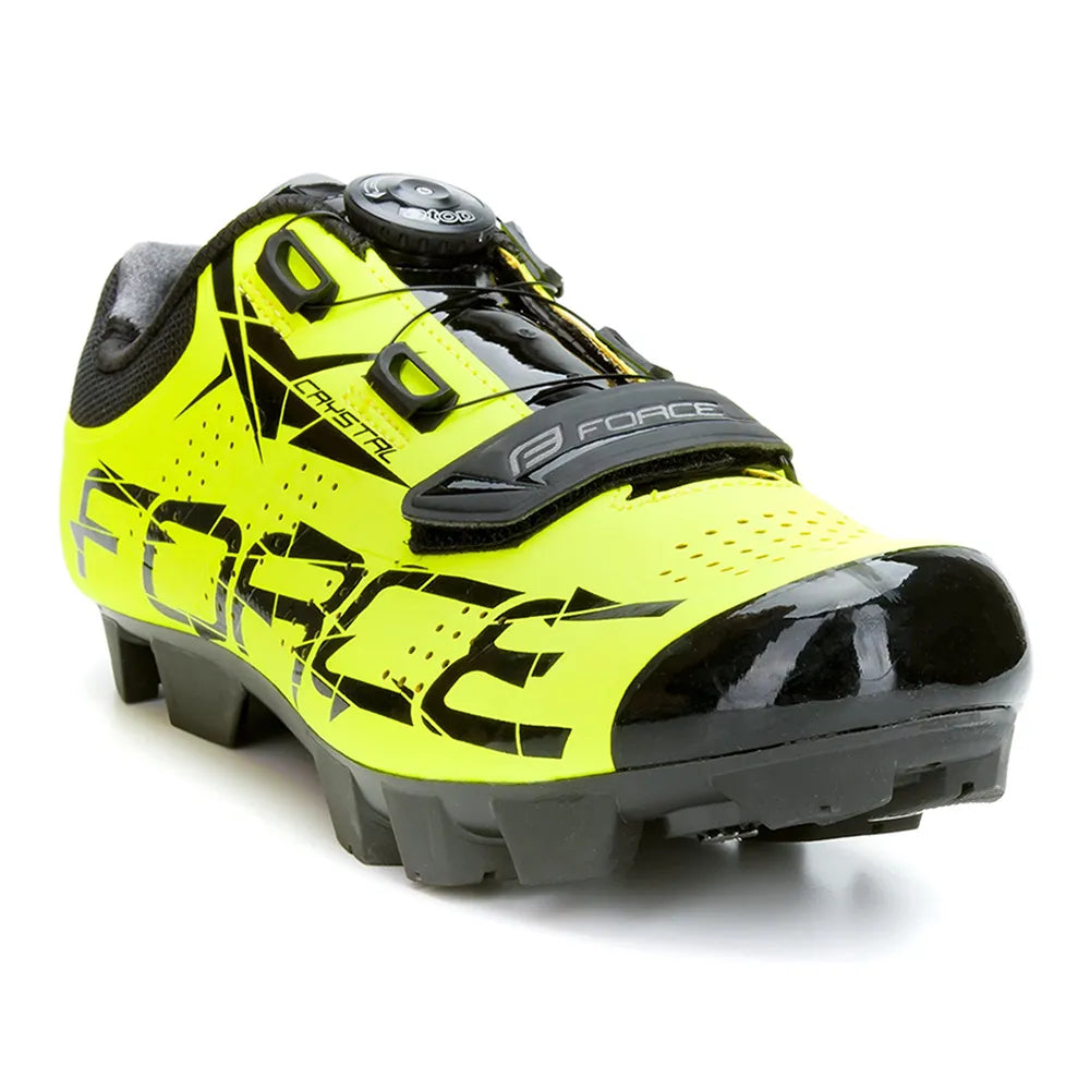 Batai FORCE MTB Crystal  // dydis: 42, Clip-In, MTB (fluorescentinė)