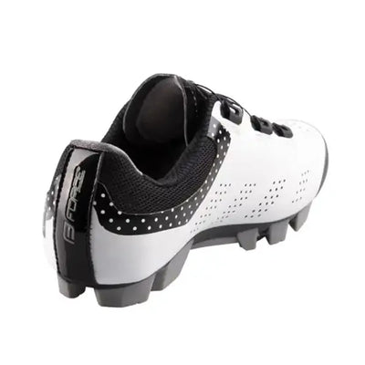 Batai FORCE MTB Points Lady // dydis: 37, Clip-In, MTB (balta/juoda)