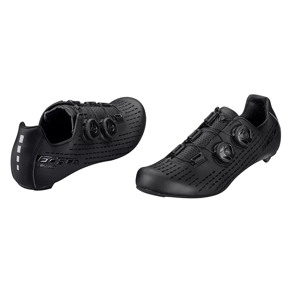Batai FORCE ROAD REVOLT CARBON // dydis: 42 (juodi)
