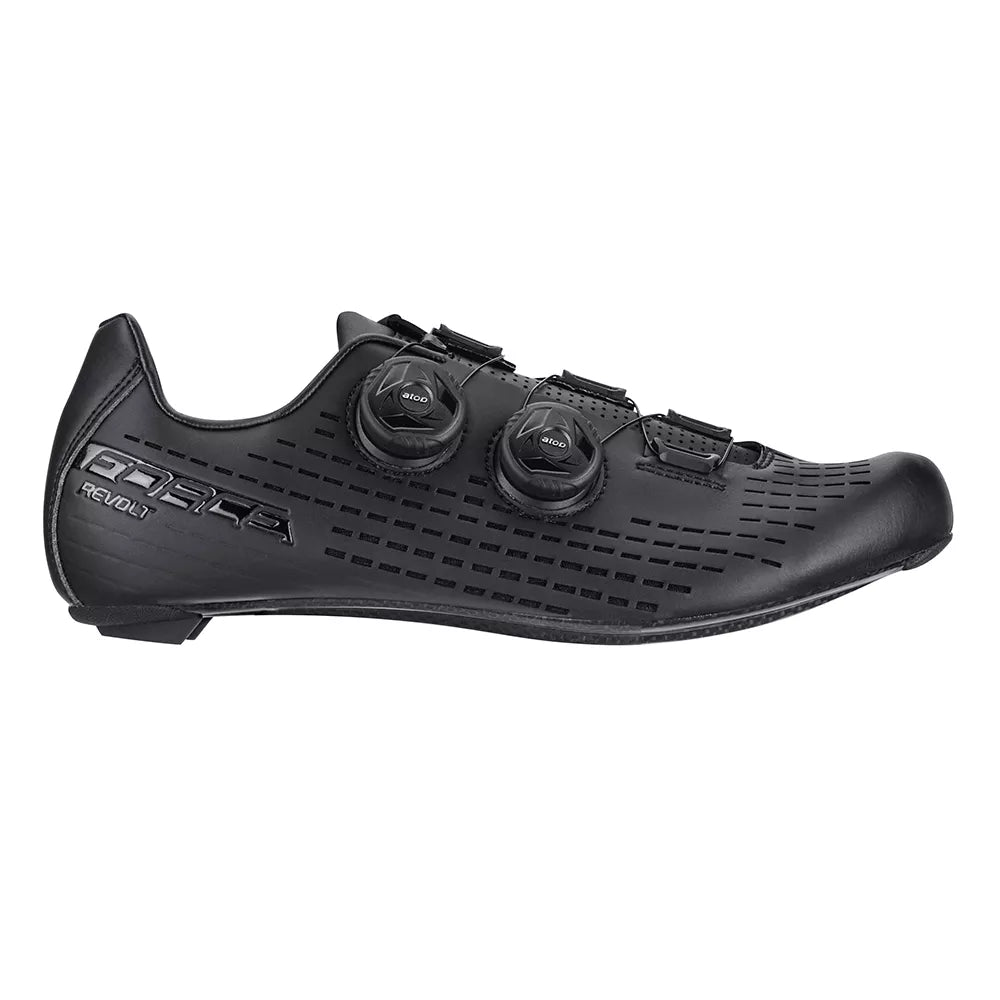 Batai FORCE ROAD REVOLT CARBON // dydis: 42 (juodi)