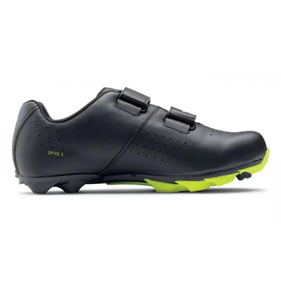 Batai NORTHWAVE Spike 3 // dydis: 39, Clip-In, MTB (juoda/geltona)