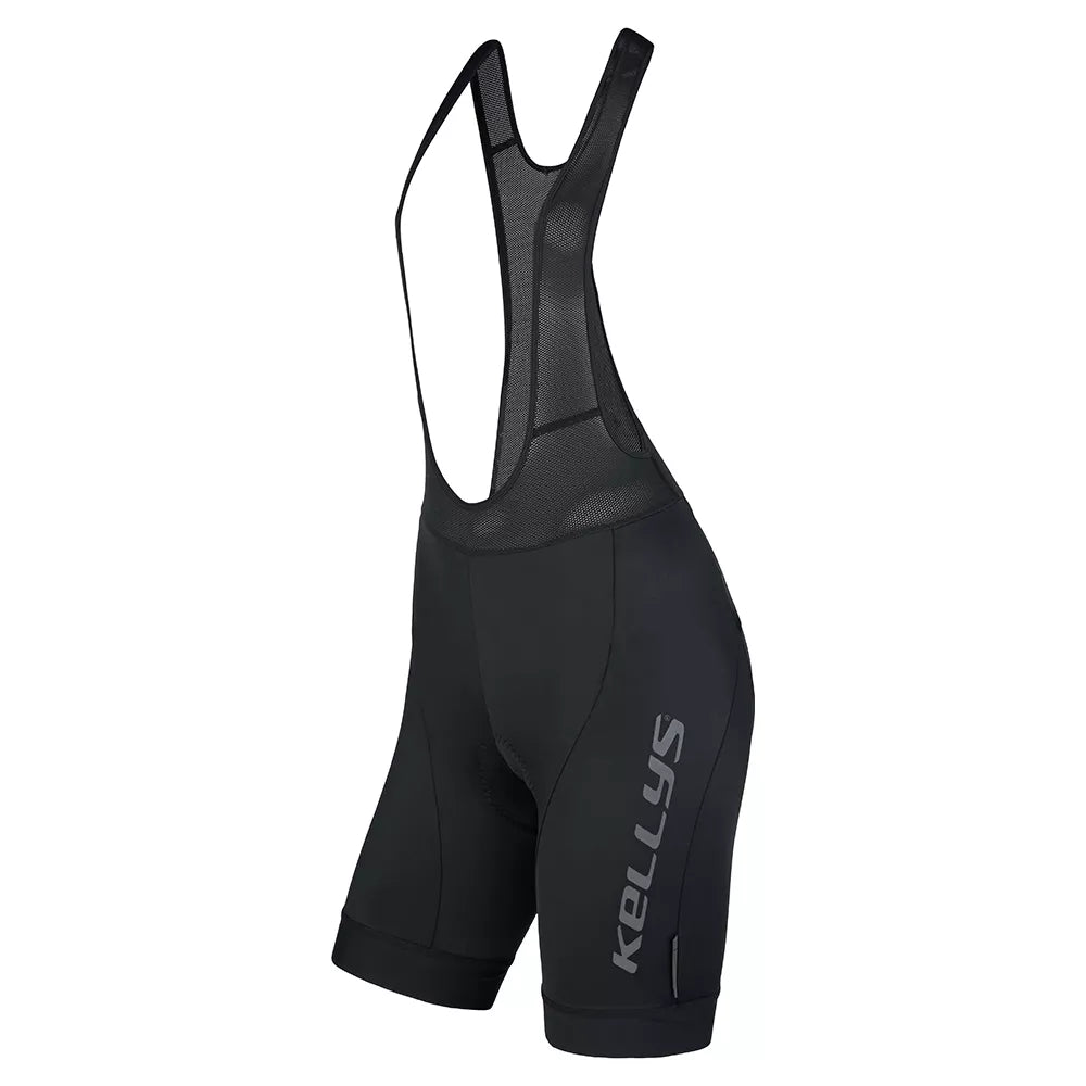 Šortai su petnešomis KELLYS Vulcano // unisex, dydis L (juoda)