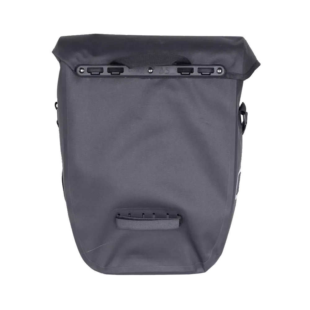 Šoninis krepšys ant bagažinės AtranVelo Commuter Side WP // 27L, 16x44x31 cm, Water-Proof (juoda)