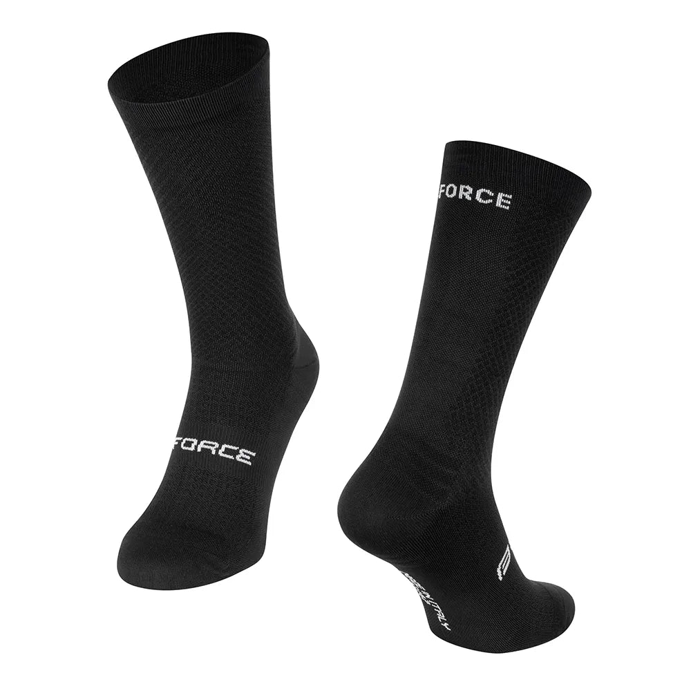 Kojinės FORCE Verdone // dydis: L-XL (43-47) (juoda)