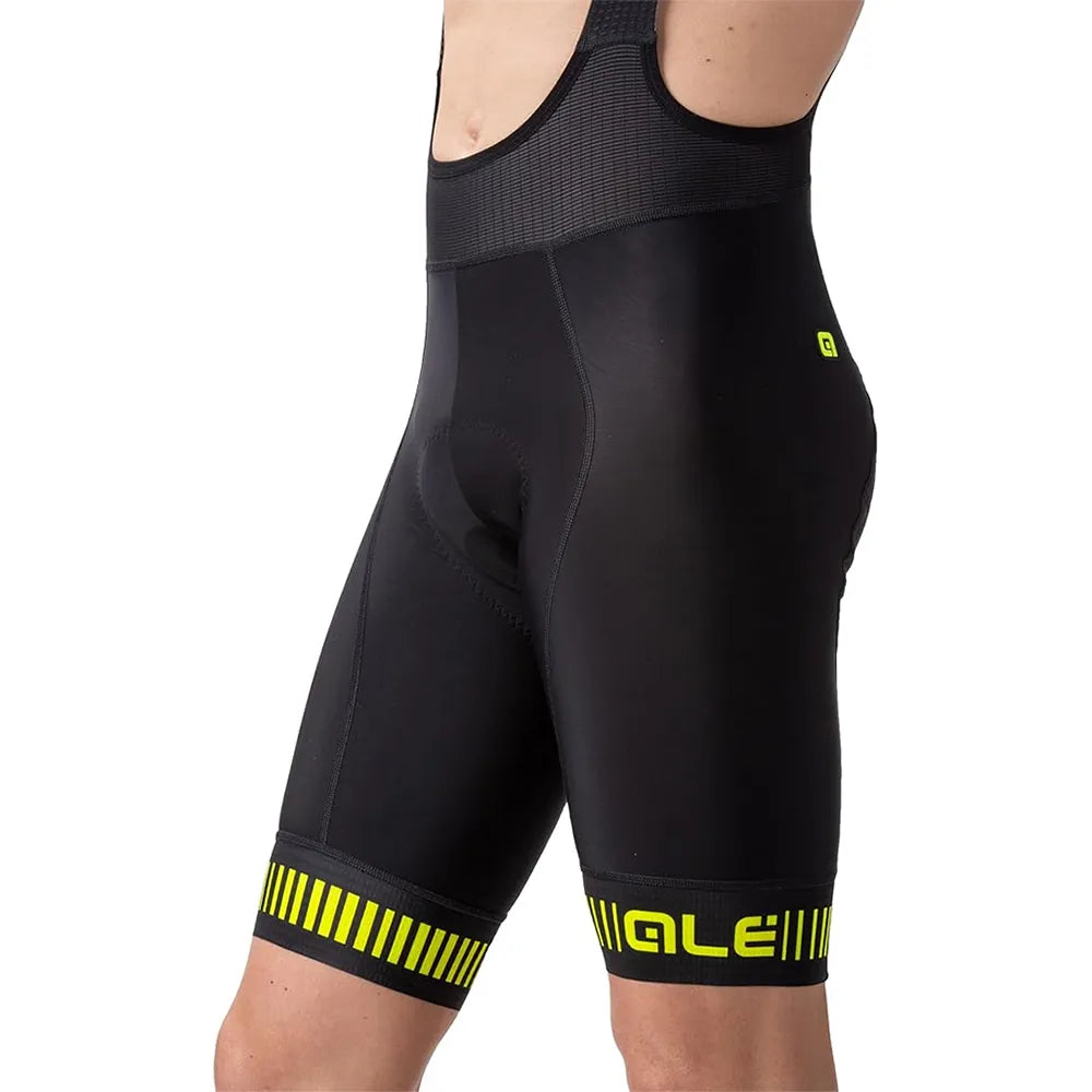 Šortai su petnešomis Alé Cycling Strada PR-R // su paminkštinimu, dydis: 4XL (juoda)
