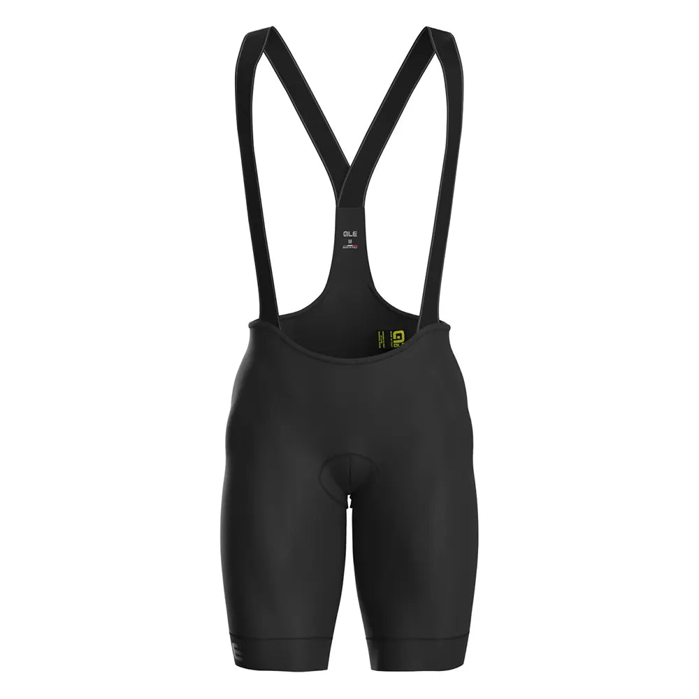 Šortai su petnešomis Alé Cycling Velocity HD2 // su paminkštinimu, dydis: 4XL (juoda)