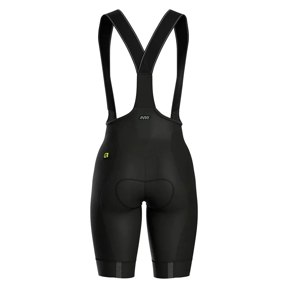 Šortai su petnešomis Alé Cycling Velocity HD2 // su paminkštinimu, dydis: 4XL (juoda)