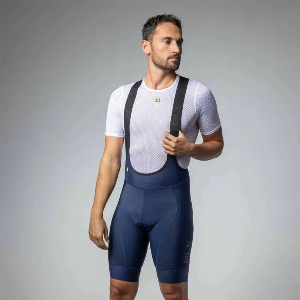 Šortai su petnešomis Alé PR-E Road Magic Colour // su paminkštinimu, dydis: 4XL (mėlyna)