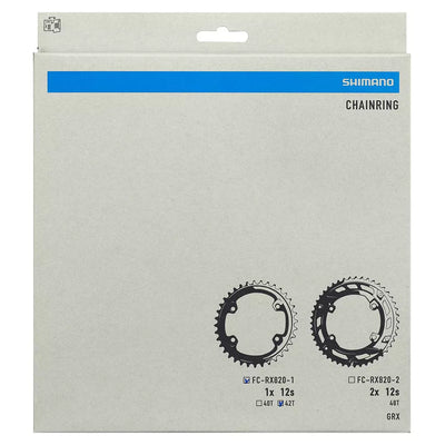 Priekinė žvaigždė Shimano GRX FC-RX820-1 // 42T, B.C.D.: 110 mm