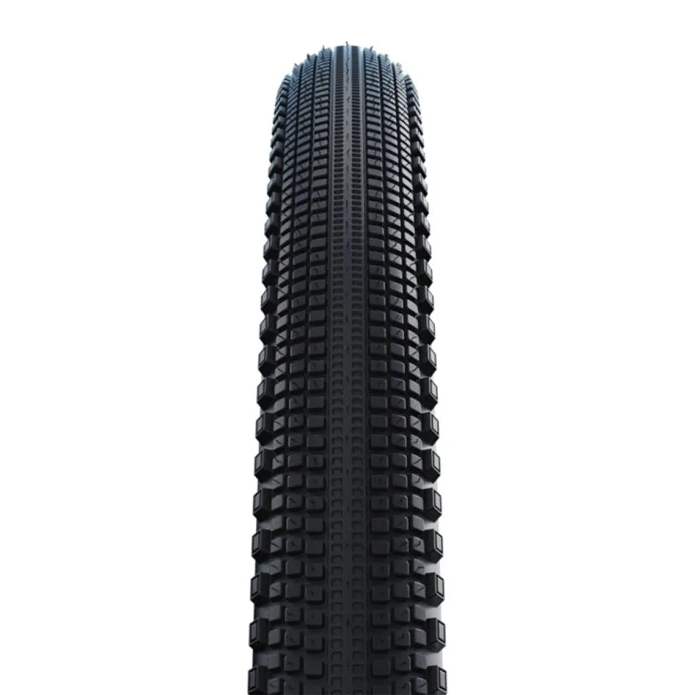 Padanga Schwalbe G-One Comp K-Guard 28" x 1.50" (40-622) // E-25, kamerinė, nelankstoma, Green Compound, K-Guard, ruda sienelė