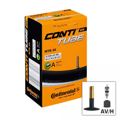 Kamera Continental MTB 26 // 26" x 1.75 / 2.50" (47/62 - 559), AV40 mm