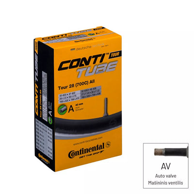 Kamera Continental TOUR 28 All // 28" x 1,5 / 1,75" (32/47 - 622), AV40 mm