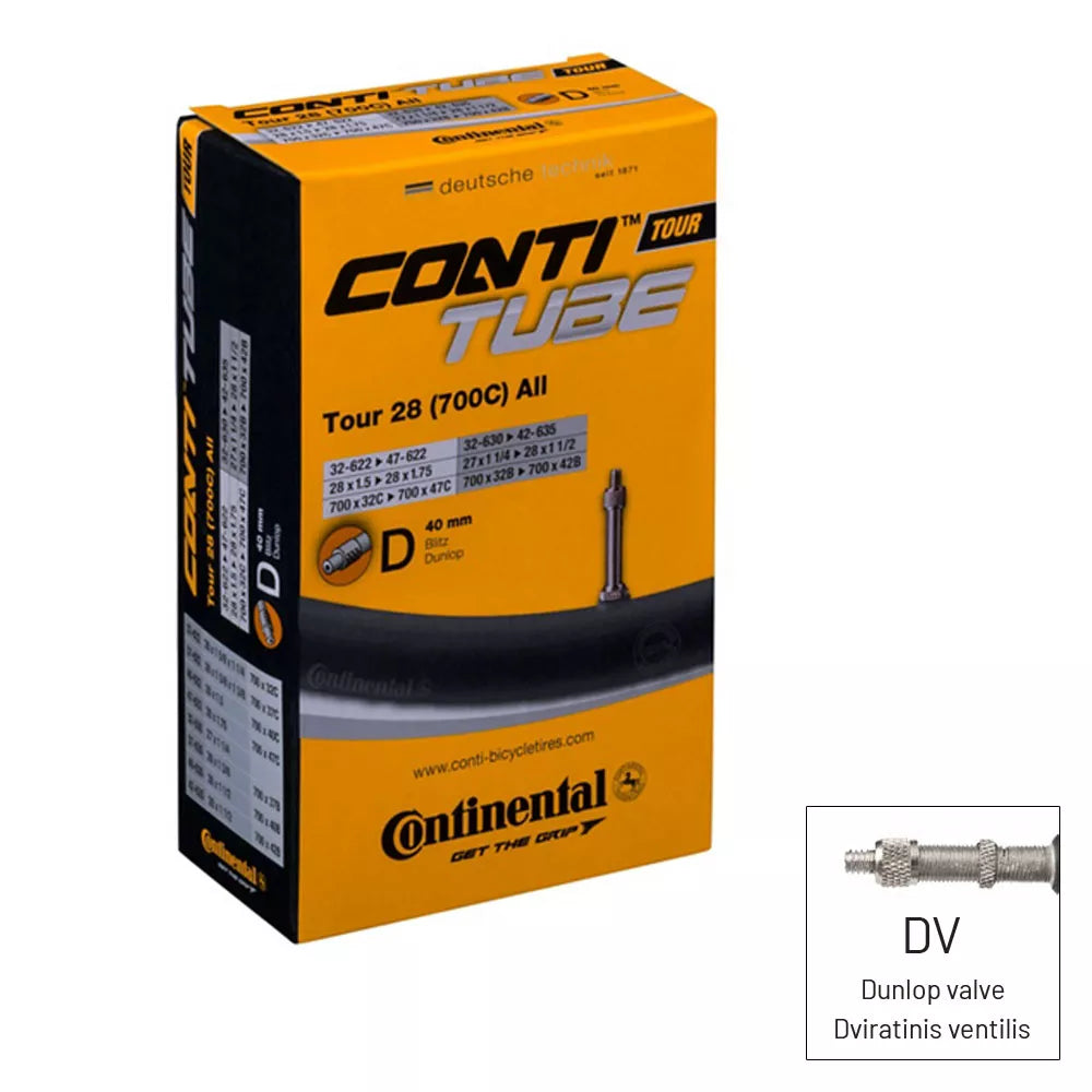 Kamera Continental TOUR 28 All // (32-622 / 47-622), DV40 mm (DUNLOP)