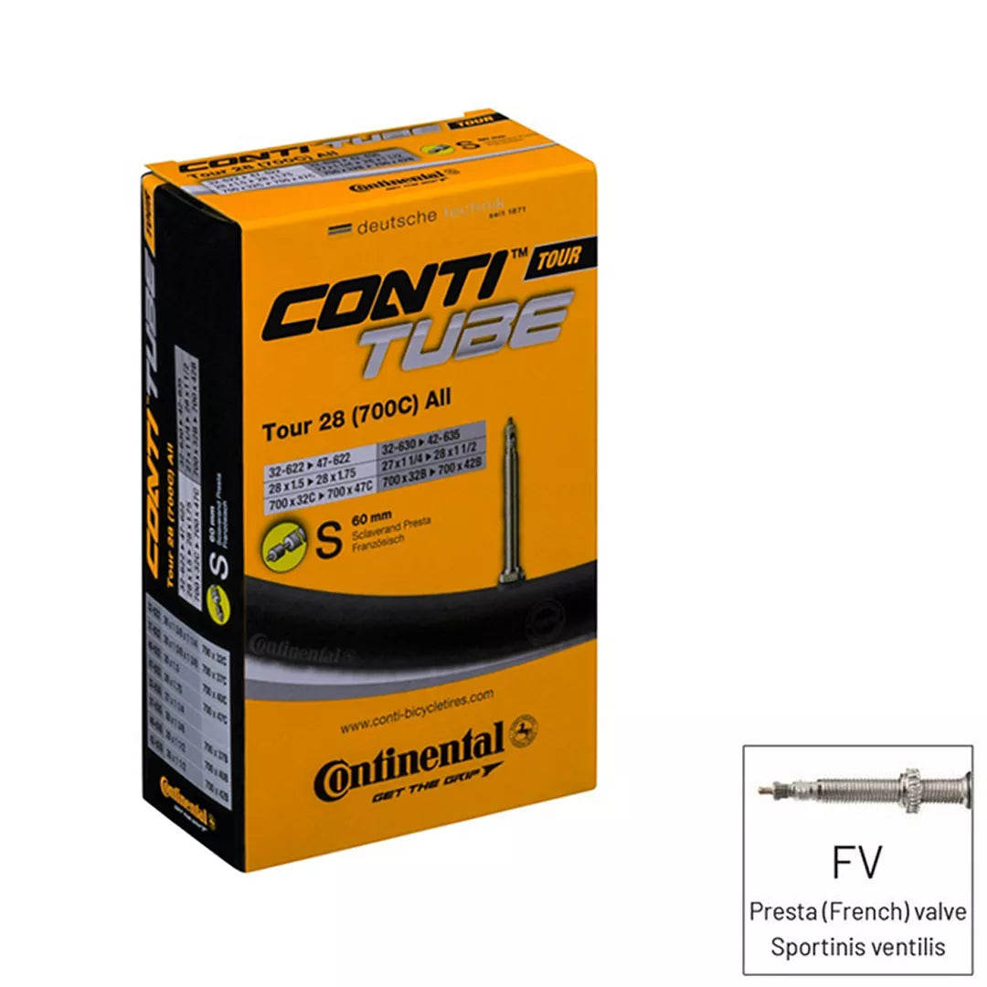 Kamera Continental TOUR 28 All // 700 x 32/47C (32/47 - 622), FV60 mm