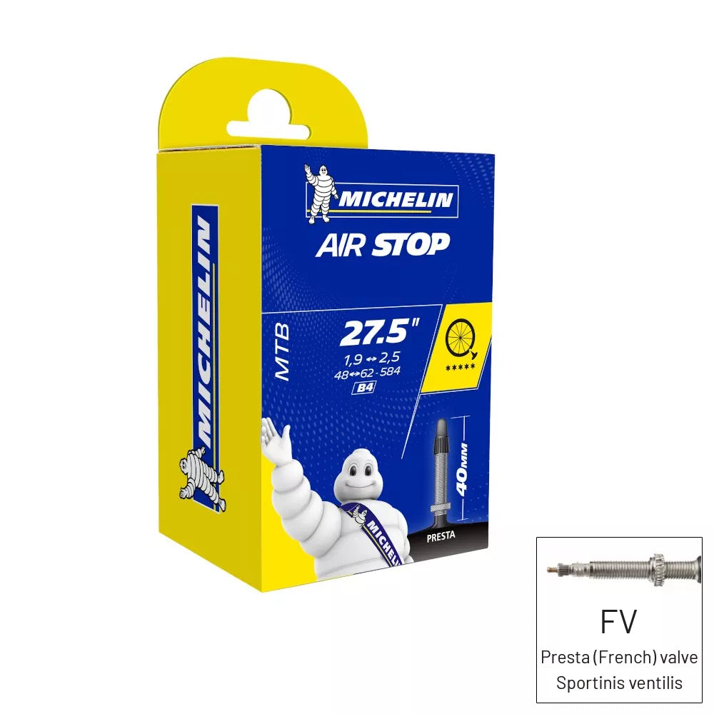 Kamera MICHELIN B4 Airstop 27,5" 27x1.90-2.50 (48/62x584) FV40