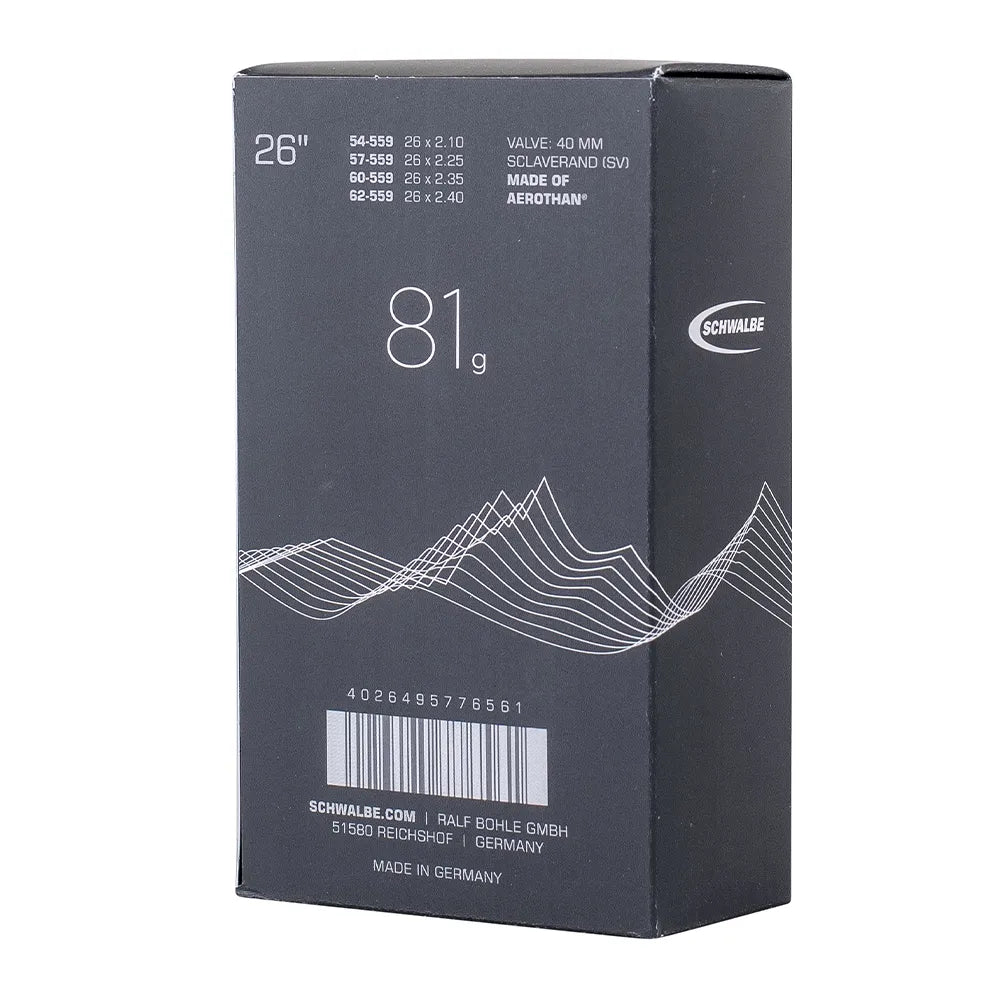Kamera Schwalbe Aerothan TPU - 26" x 2.10/2.40" (54/62 - 559) // SV13E - SV40mm