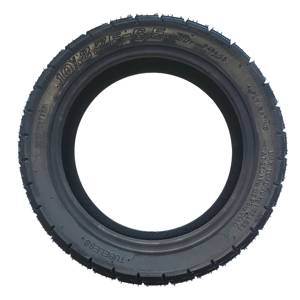 Bekamerinė padanga 10" x 2.75-6.5 // elektriniam paspirtukui, bekamerinė (Kukirin G2, G3, G2 Master)