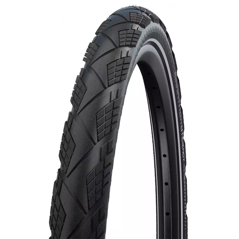 Padanga Schwalbe Marathon Efficiency Reflex 28 x 2.00" (50-622) // sulankstoma, Reflex (juoda)