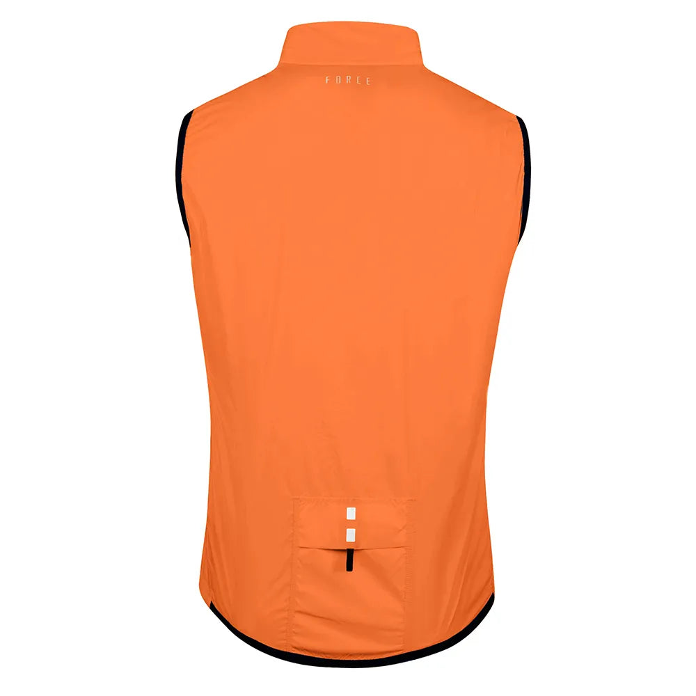 Liemenė FORCE Windpro // neperpučiama, dydis: L (oranžinė)
