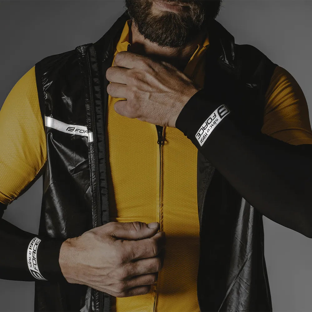 Liemenė FORCE Windpro // neperpučiama, dydis: XL (juoda)