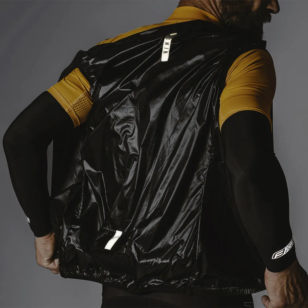Liemenė FORCE Windpro // neperpučiama, dydis: XXL (juoda)