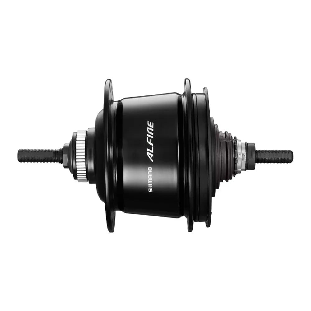 Vidinių pavarų stebulė Shimano Alfine SG-S7001-8 // 32H, diskiniams Center Lock, veržlės