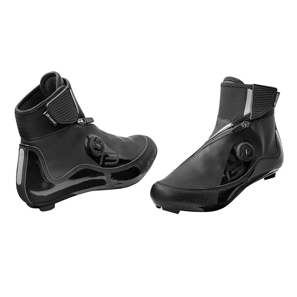 Žieminiai batai FORCE Glacier Road // dydis: 42, plentui, -5 / +5°C (juoda)